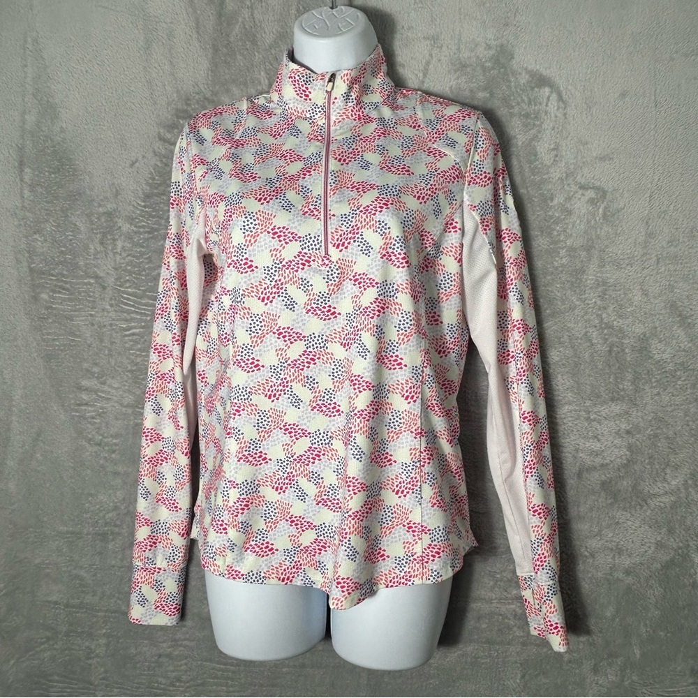 Zero Restriction Pullover Top‎ Womens Small 1/4 Zip Golf Sports Athletic Comfort